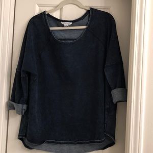 Jean Oversized Shirt/Sweatshirt